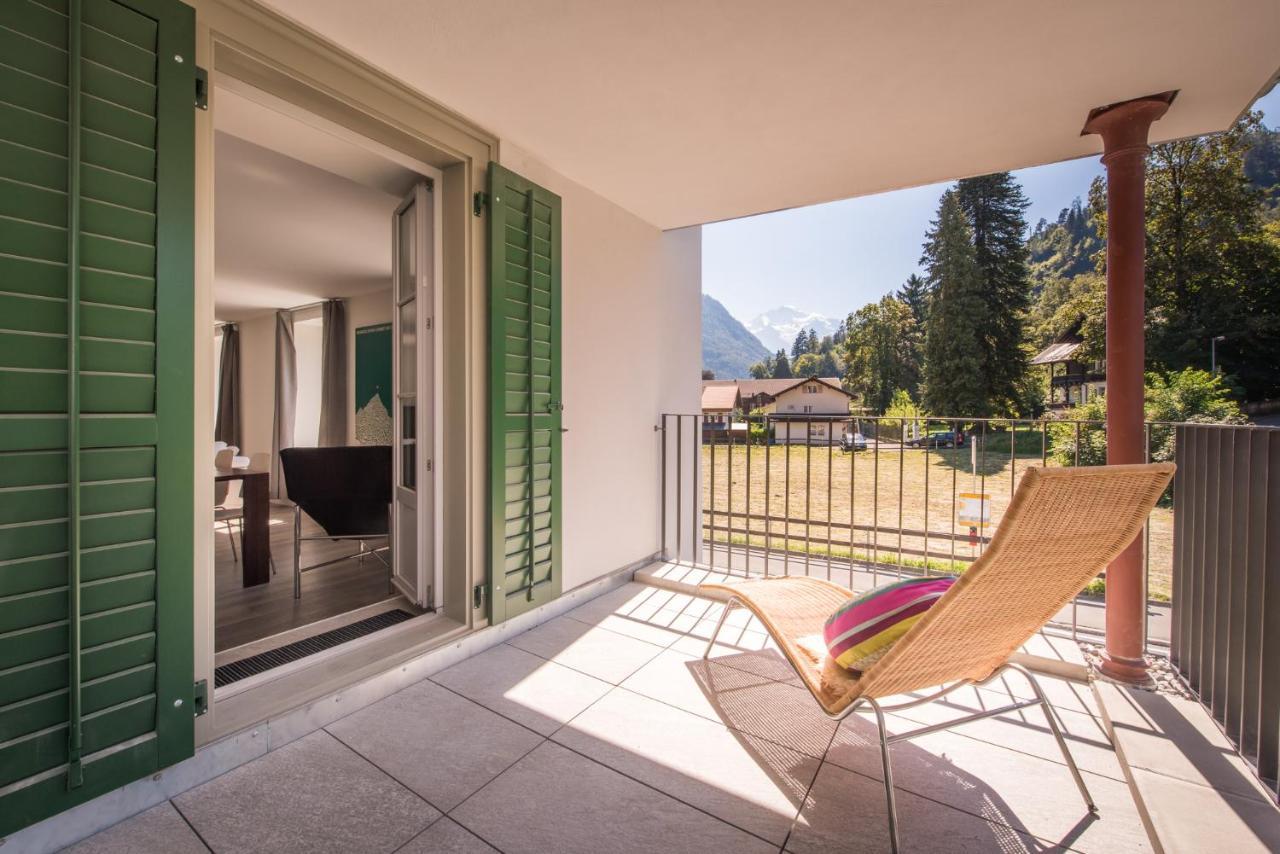 Dependance First Apartment Interlaken Bagian luar foto
