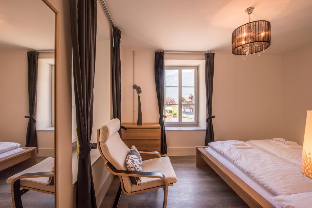 Dependance First Apartment Interlaken Bagian luar foto