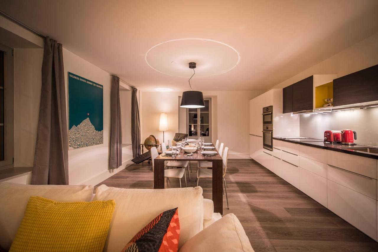 Dependance First Apartment Interlaken Bagian luar foto